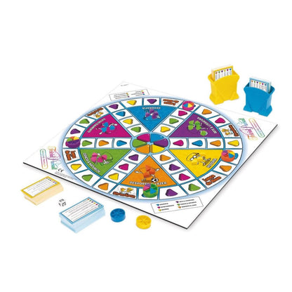 Introducing Trivial Pursuit Family Edition Game with SKU 90192124 recommended for + 8 years