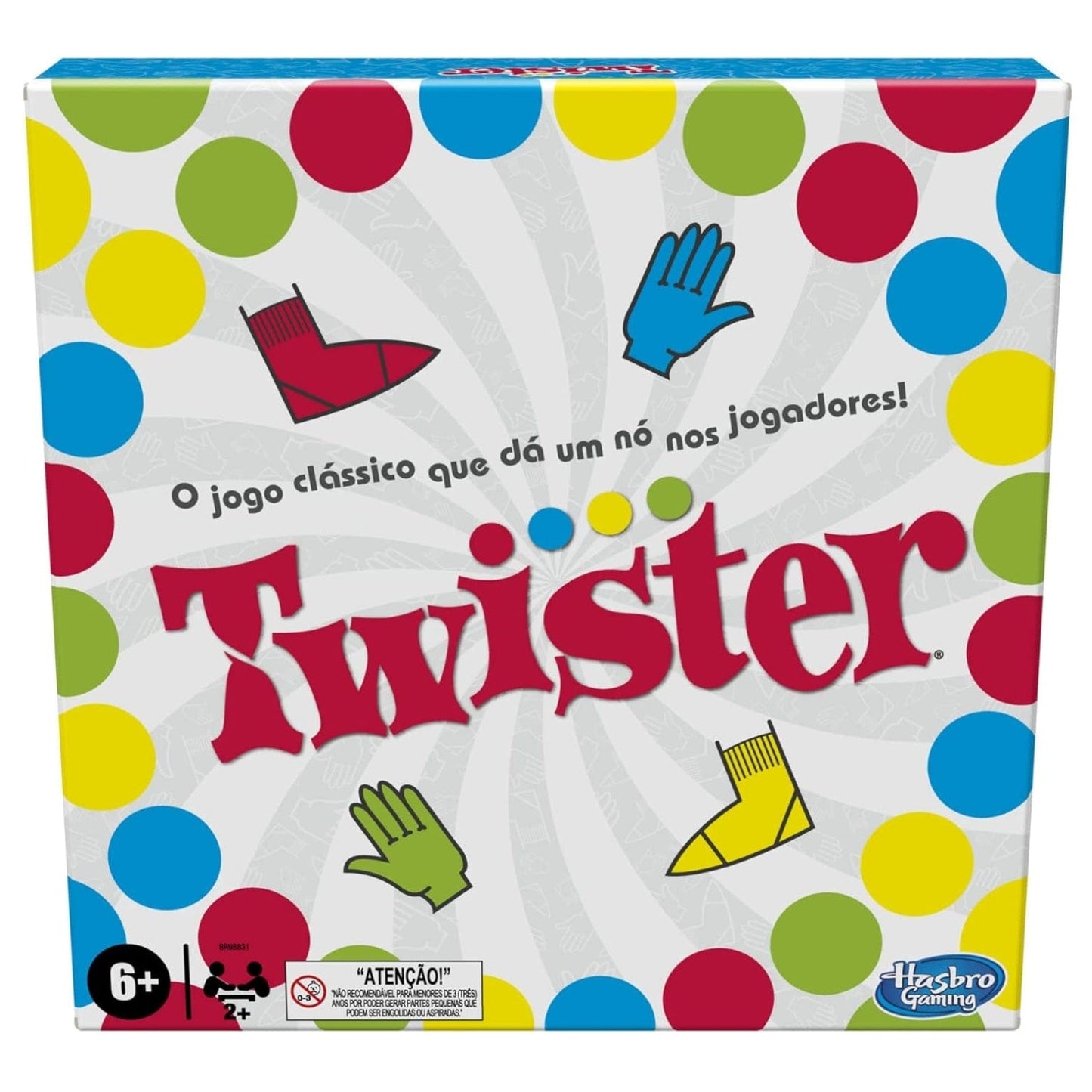 Apresentamos Jogo Twister com o SKU 909883124 recomendado para + 6 anos
