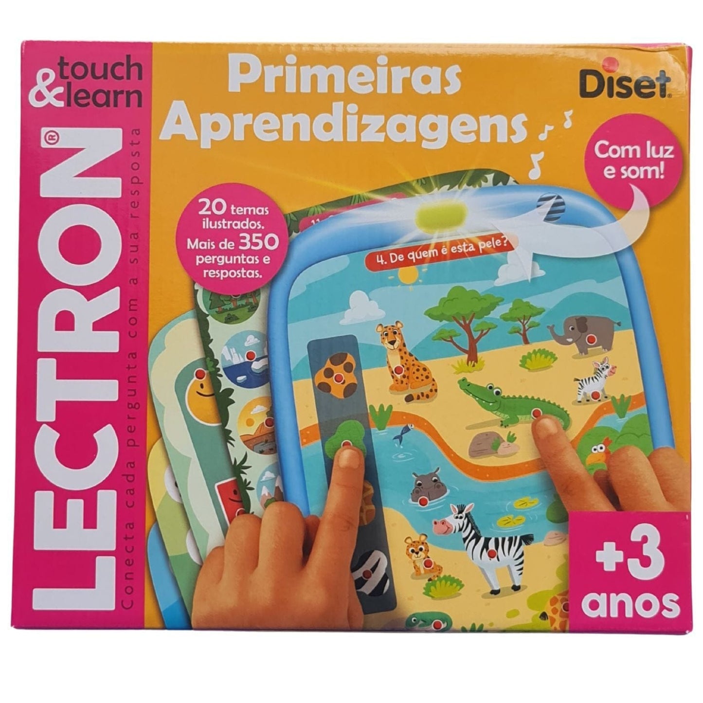 Apresentamos Jogo Lectron Primeiras Aprendizagens com o SKU 80429625 recomendado para + 3 anos