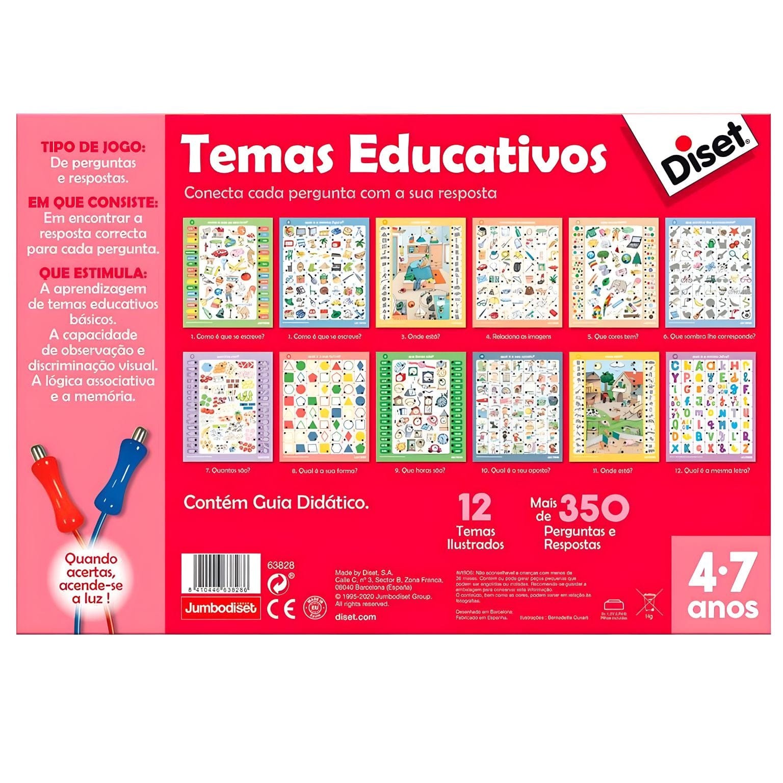 Apresentamos Jogo Lectron Temas Educativos com o SKU 86382825 recomendado para + 4 anos