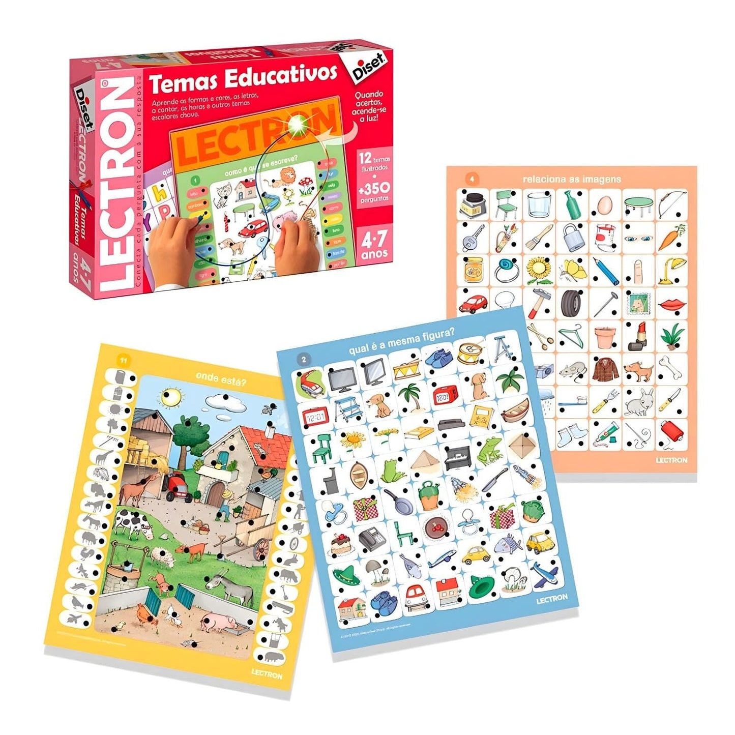 Apresentamos Jogo Lectron Temas Educativos com o SKU 86382825 recomendado para + 4 anos