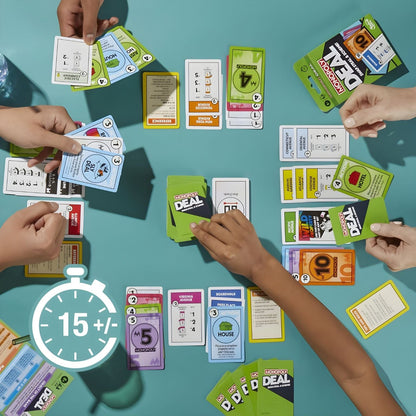 Introducing Monopoly Deal Card Game with SKU 90035124 recommended for + 8 years