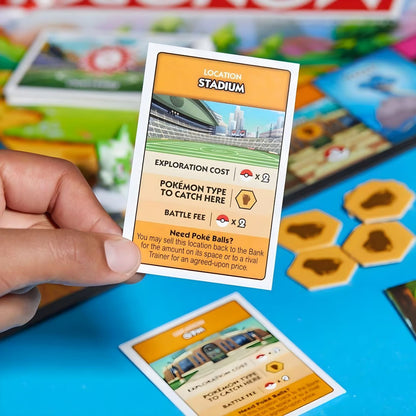 Introducing Monopoly Pokémon (EN) with SKU 23071625 recommended for ages 8+