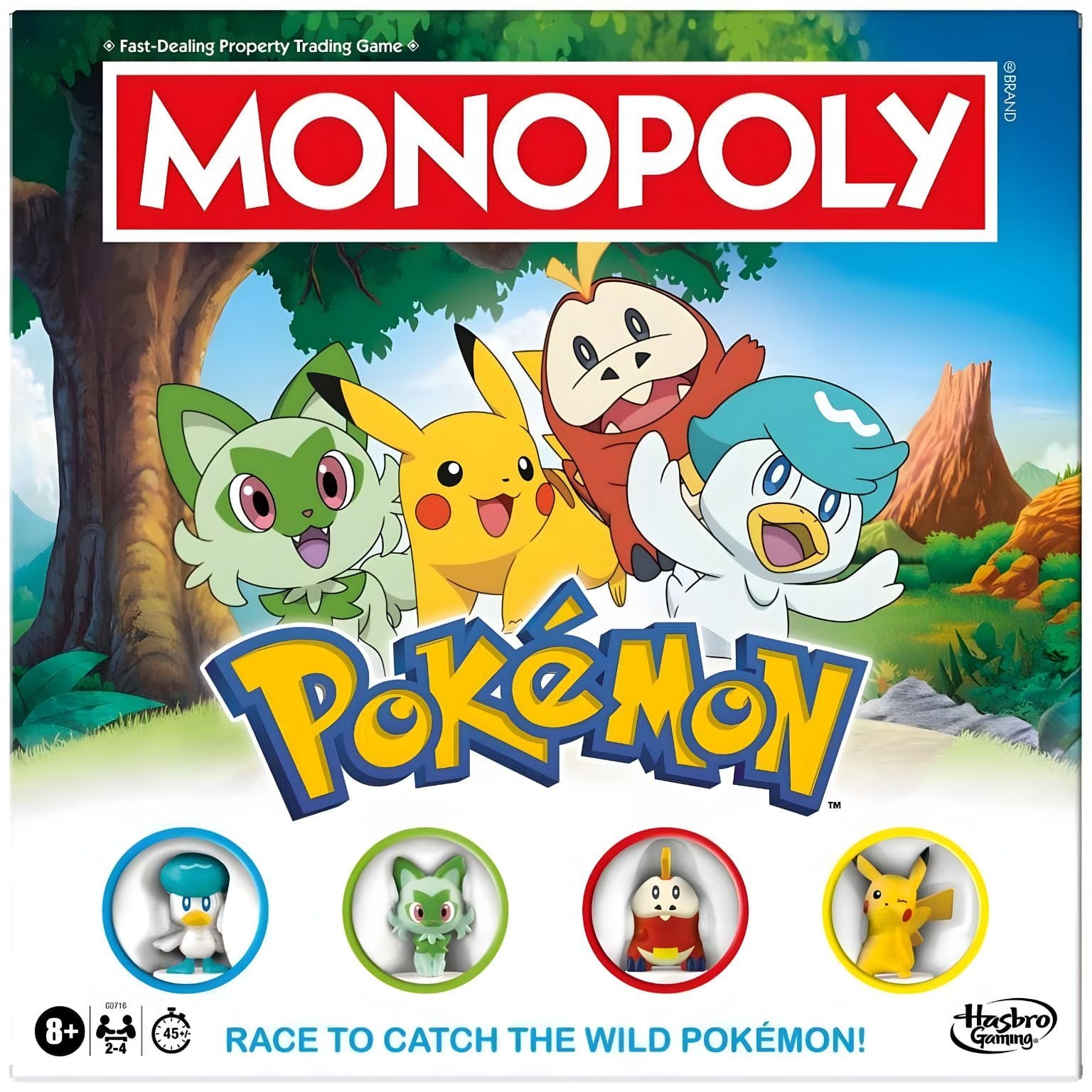 Apresentamos Monopoly Pokémon (EN) com o SKU 23071625 recomendado para + 8 anos