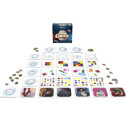 Introducing Super Cortex Challenge game with SKU 31031924 recommended for ages 8+