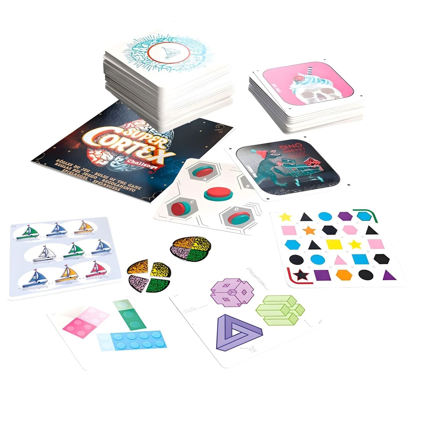Apresentamos Jogo Super Cortex Challenge com o SKU 31031924 recomendado para + 8 anos
