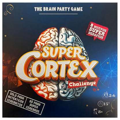 Introducing Super Cortex Challenge game with SKU 31031924 recommended for ages 8+