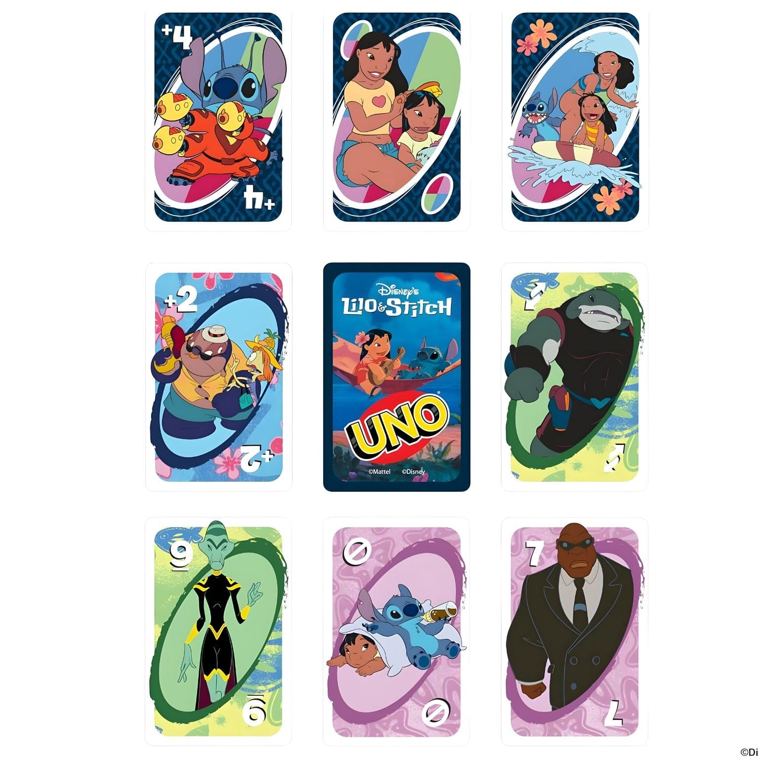 Apresentamos Jogo Uno Lilo e Stitch com o SKU 232678524 recomendado para + 7 anos