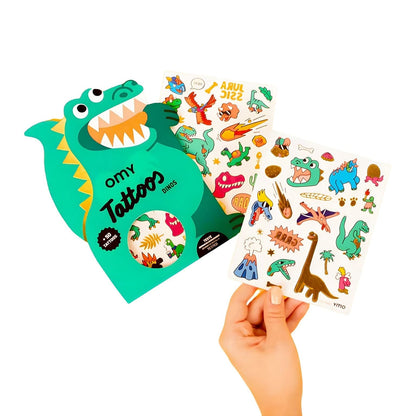 Introducing Kids Dinosaur Tattoo Kit with SKU 590303624 recommended for ages 3+
