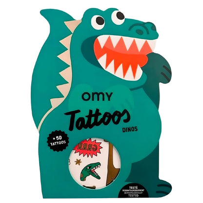 Introducing Kids Dinosaur Tattoo Kit with SKU 590303624 recommended for ages 3+
