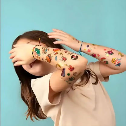 Introducing Kawaii Kids Tattoo Kit with SKU 490302924 recommended for ages 3+
