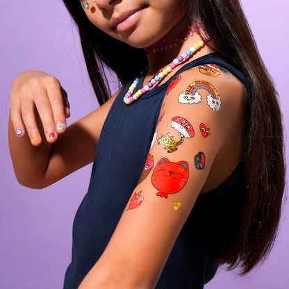 Introducing Kawaii Kids Tattoo Kit with SKU 490302924 recommended for ages 3+