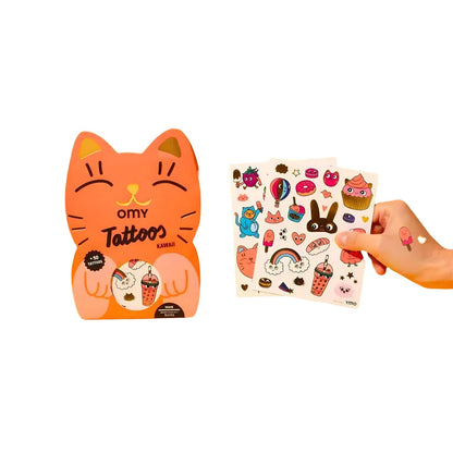 Introducing Kawaii Kids Tattoo Kit with SKU 490302924 recommended for ages 3+