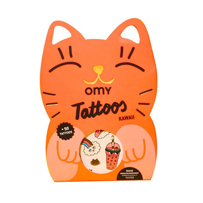 Introducing Kawaii Kids Tattoo Kit with SKU 490302924 recommended for ages 3+