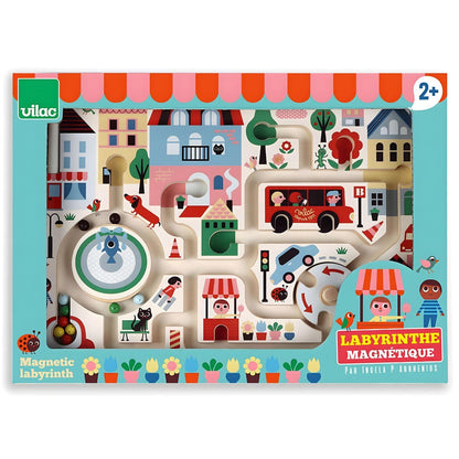 Introducing Magnetic Wooden Maze - My City with SKU 26762825 recommended for ages 2+