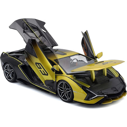 Introducing Lamborghini Sian FKP 37 Yellow with SKU 681110025 recommended for ages 3+