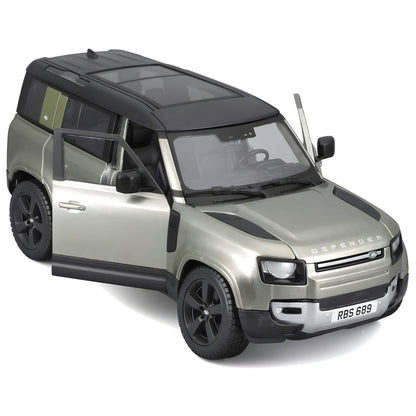 Introducing 2022 Green Land Rover Defender 110 with SKU 682110126 recommended for Bburago