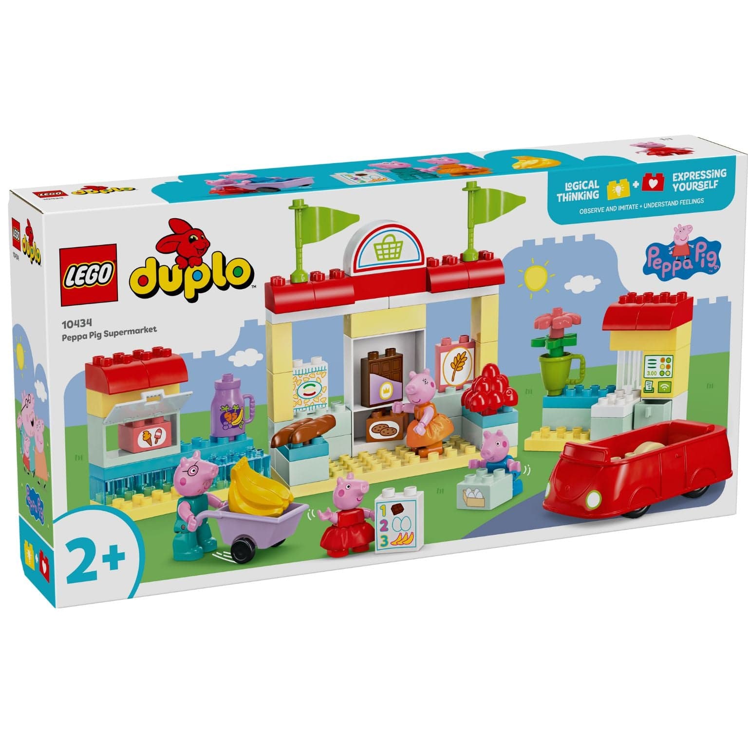 Apresentamos Lego Duplo - Supermercado da Porquinha Peppa com o SKU 661043424 recomendado para + 2 anos