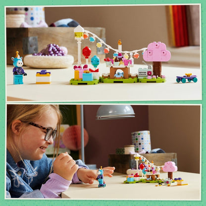 Introducing Lego Animal Crossing - Julian's Birthday Party with SKU 667704624 recommended for + 6 years