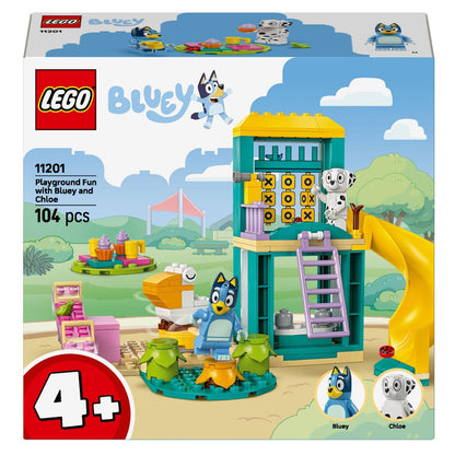 Introducing Lego Bluey - Park Fun with Bluey and Chloe with SKU 661120125 recommended for ages 4+