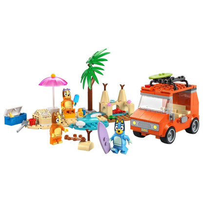 Introducing Lego Bluey - Beach Car Trip with Bluey and Family with SKU 661120225 recommended for ages 4+