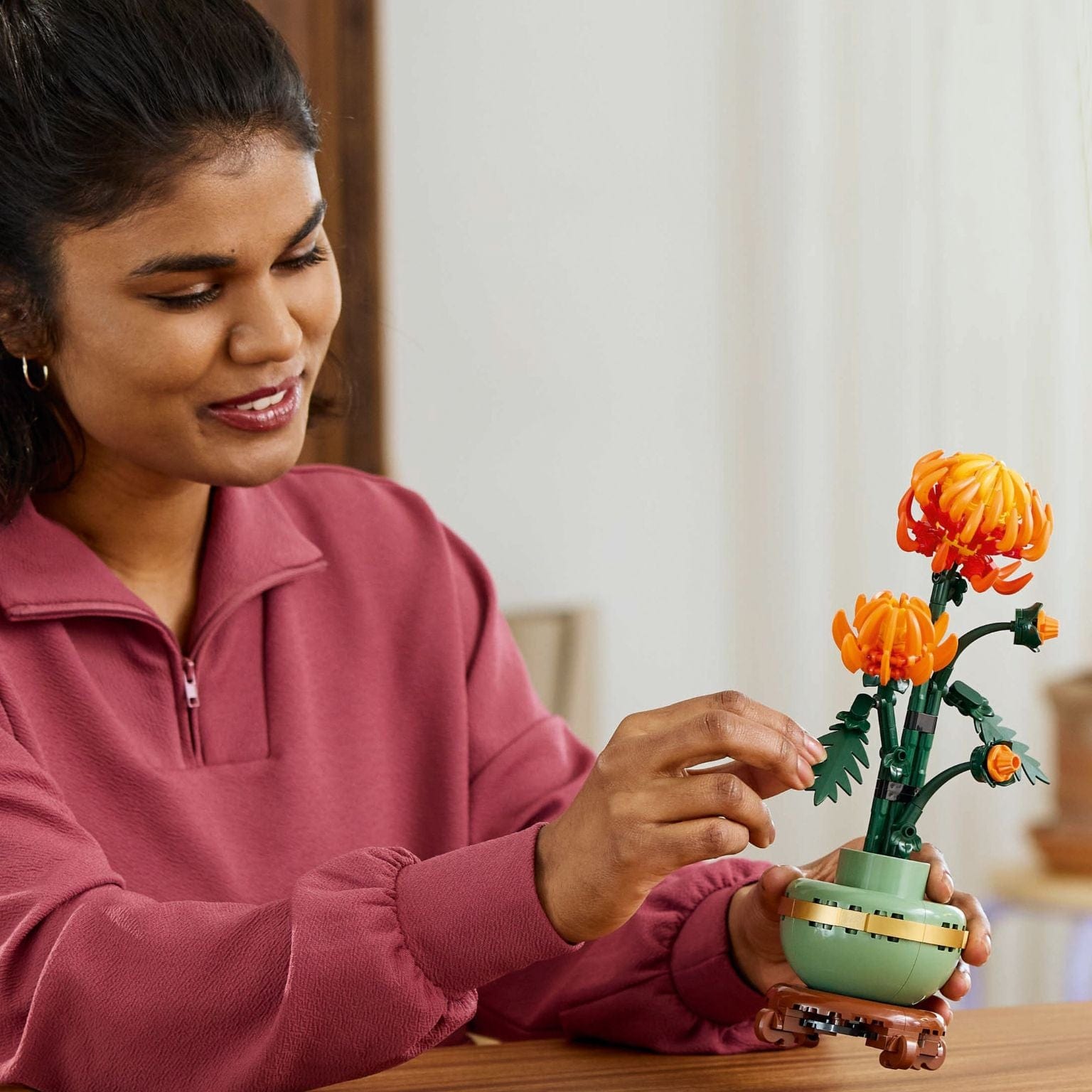 Apresentamos Lego Botanicals Crisântemo com o SKU 661036824 recomendado para + 14 anos