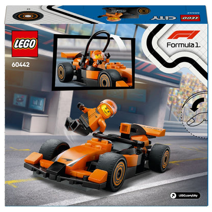 Introducing Lego City F1 Driver with McLaren Race Car with SKU 666044225 recommended for + 6 years