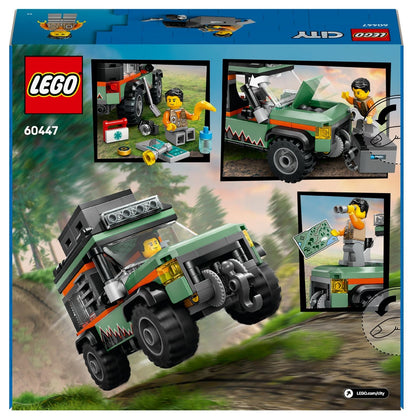 Introducing Lego City 4x4 Off-Road Mountain Truck with SKU 666044725 recommended for ages 6+