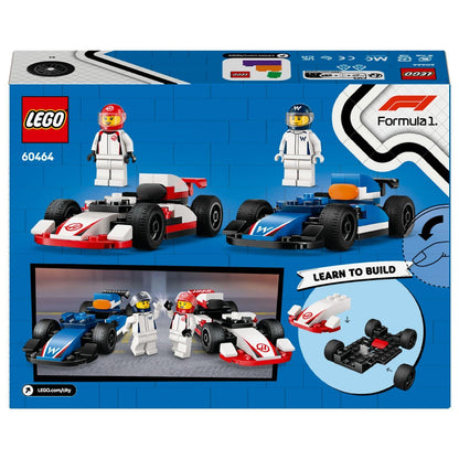 Introducing LEGO City Williams Racing F1 and Haas F1 Race Cars with SKU 666046425, recommended for ages 4+