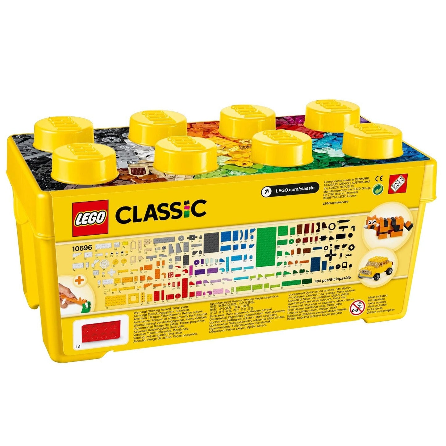 Apresentamos Lego Classic Caixa Média de Peças Criativas com o SKU 661069624 recomendado para + 4 anos