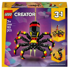 Apresentamos Lego Creator - Animais Selvagens: Aranha Surpreendente com o SKU 663115925 recomendado para + 7 anos