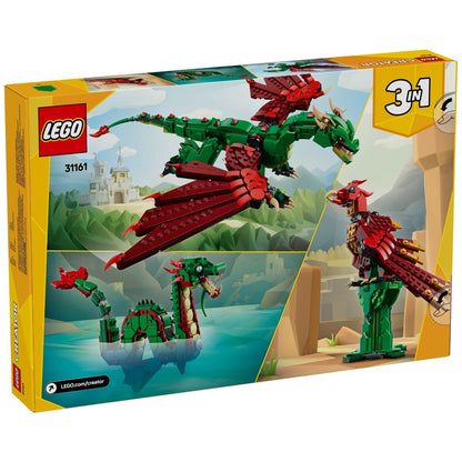 Introducing Lego Creator - Medieval Dragon with SKU 663116125 recommended for ages 9+