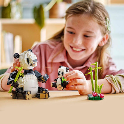 Introducing Lego Creator - Wild Animals: Panda Family with SKU 663116525 recommended for ages 8+