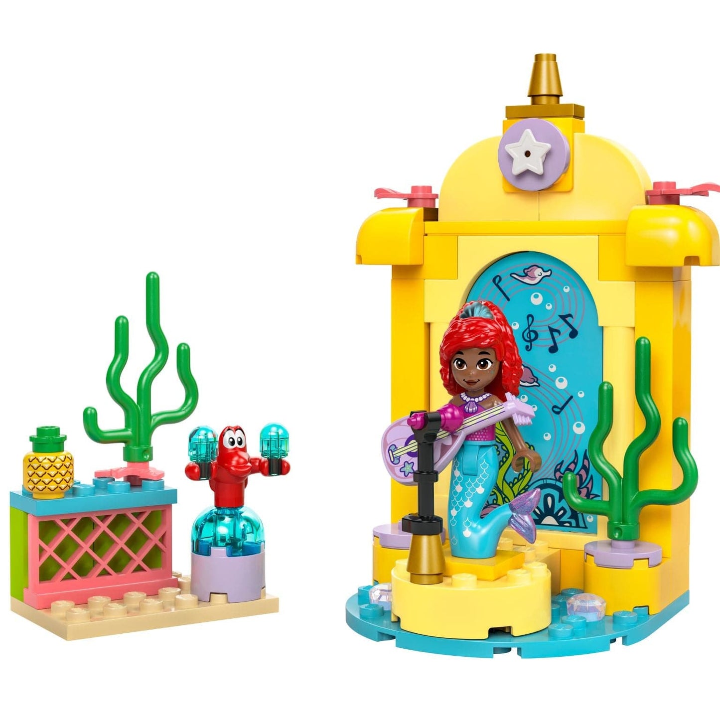 Apresentamos Lego Disney - Palco de Música da Ariel com o SKU 664323524 recomendado para + 4 anos