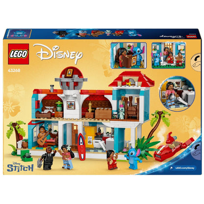 Introducing Lego Disney - Lilo and Stitch's Beach House with SKU 664326825 recommended for ages 9+