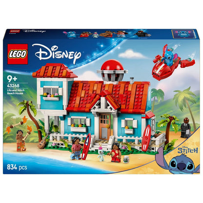 Introducing Lego Disney - Lilo and Stitch's Beach House with SKU 664326825 recommended for ages 9+