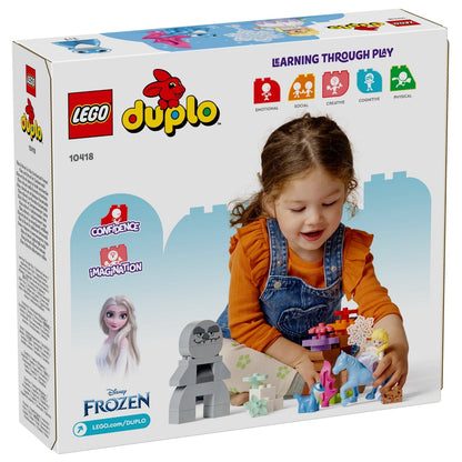 Introducing Lego Duplo Elsa and Bruni in the Enchanted Forest with SKU 661041824 recommended for + 2 years
