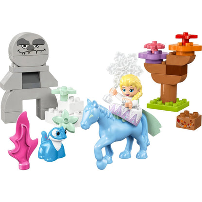 Introducing Lego Duplo Elsa and Bruni in the Enchanted Forest with SKU 661041824 recommended for + 2 years