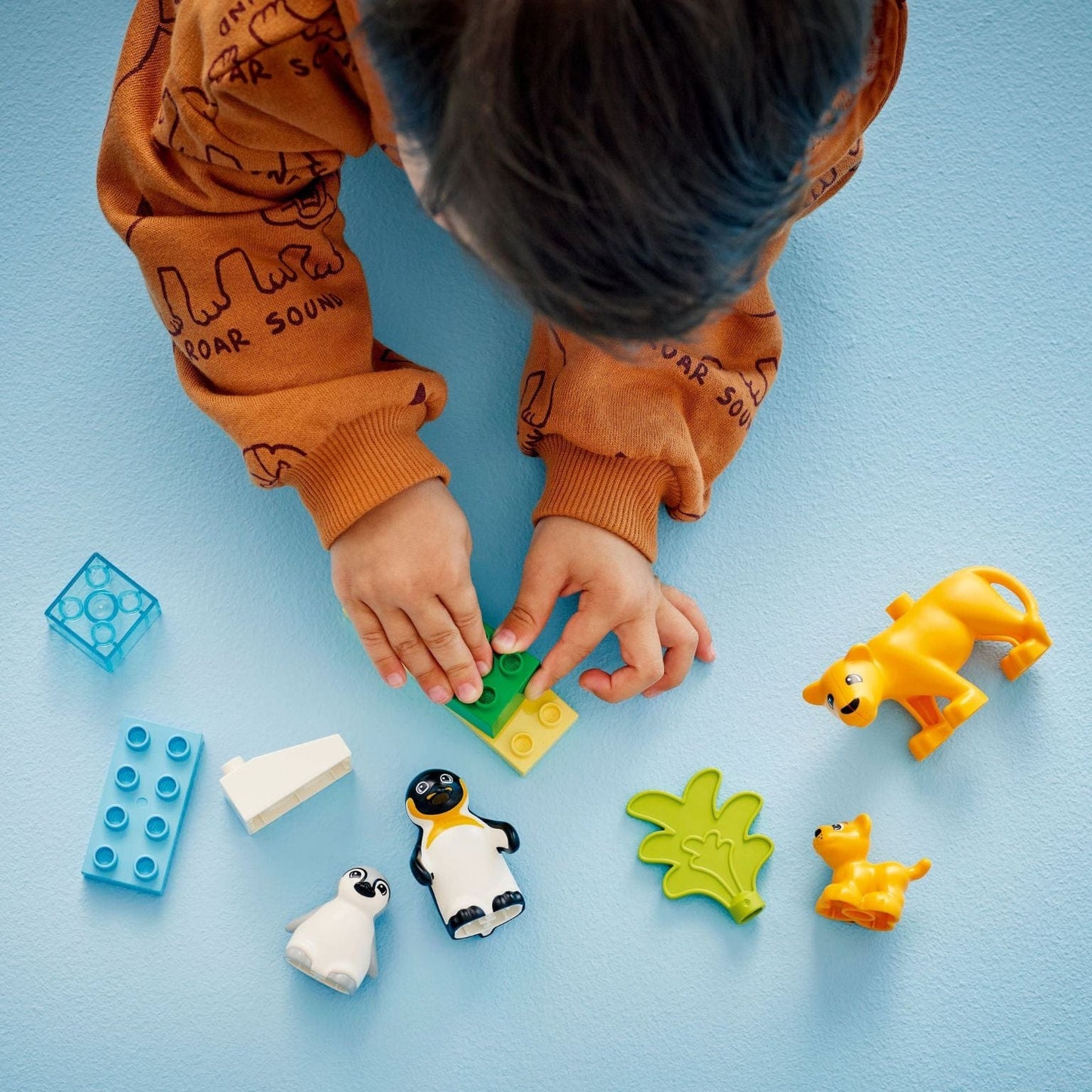 Apresentamos Lego Duplo - Famílias de Animais Selvagens: Pinguins e Leões com o SKU 661044225 recomendado para + 2 anos