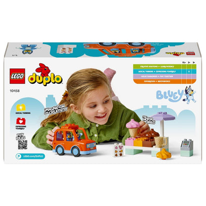 Introducing Lego Duplo - Ice Cream Trip with Bluey with SKU 661045825 recommended for ages 2+
