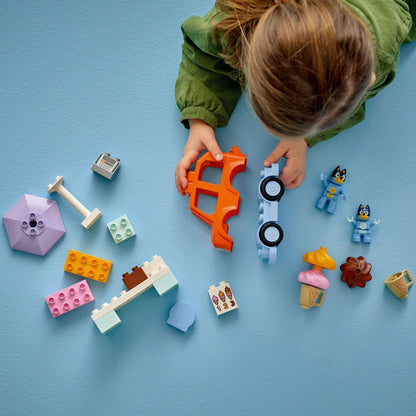 Introducing Lego Duplo - Ice Cream Trip with Bluey with SKU 661045825 recommended for ages 2+
