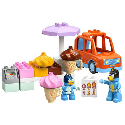 Introducing Lego Duplo - Ice Cream Trip with Bluey with SKU 661045825 recommended for ages 2+