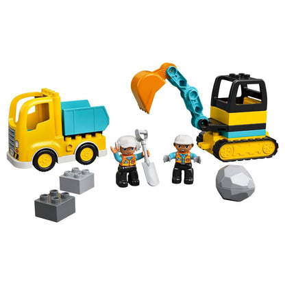 Introducing Lego Duplo Truck and Tracked Excavator with SKU 661093125, recommended for ages 2+