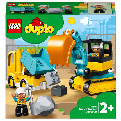 Introducing Lego Duplo Truck and Tracked Excavator with SKU 661093125, recommended for ages 2+