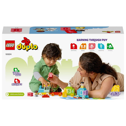 Introducing Lego Duplo Number Train - Learn to Count with SKU 661095425 recommended for ages 2+