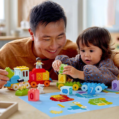 Introducing Lego Duplo Number Train - Learn to Count with SKU 661095425 recommended for ages 2+