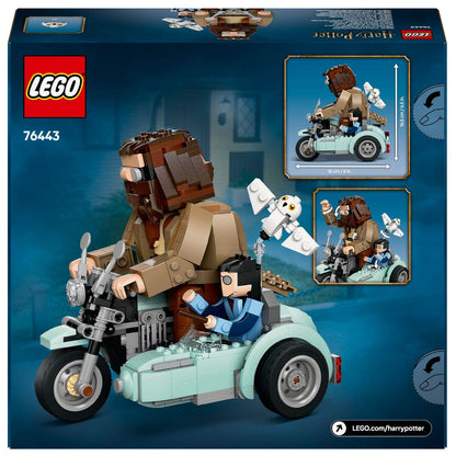 Introducing Lego Harry Potter Hagrid and Harry's Motorbike Ride with SKU 667644325 recommended for ages 9+