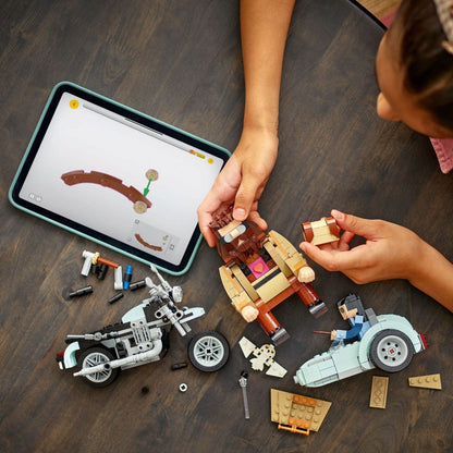 Introducing Lego Harry Potter Hagrid and Harry's Motorbike Ride with SKU 667644325 recommended for ages 9+