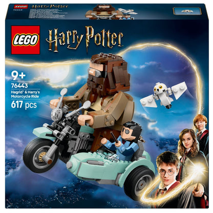 Introducing Lego Harry Potter Hagrid and Harry's Motorbike Ride with SKU 667644325 recommended for ages 9+