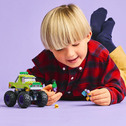 Introducing Lego Marvel Hulk Truck vs. Thanos with SKU 667631225 recommended for ages 7+